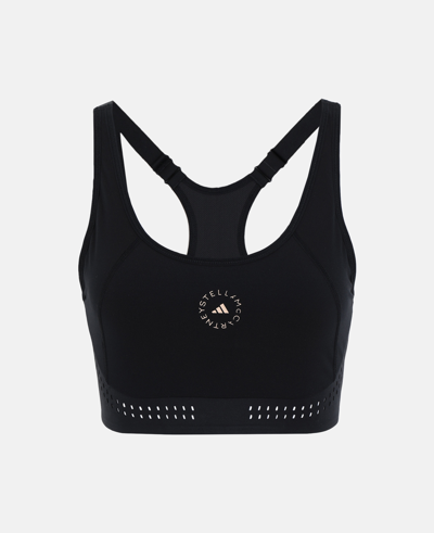 Shop Stella Mccartney Black Truepurpose Training Bra