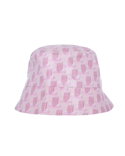 Shop Lanvin Reversible Bucket Hat In Pink