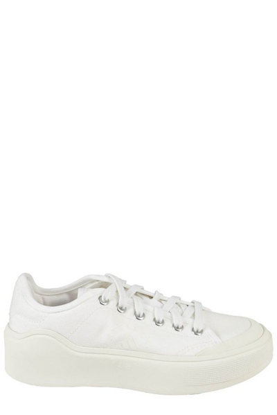 Shop Adidas By Stella Mccartney Court Lace In White