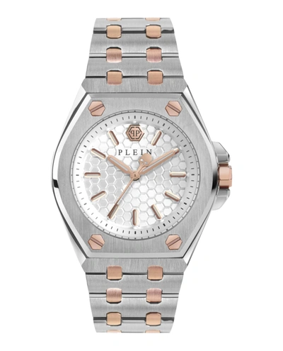 Shop Philipp Plein Plein Extreme Bracelet Watch In Silver