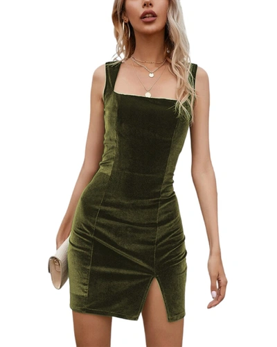 Shop Nino Balcutti Mini Dress In Green