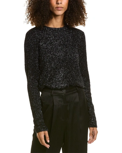 Shop Allsaints Sparkle Sweater In Black