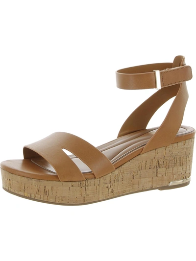 Shop Sarto Franco Sarto Primrose Womens Leather Strappy Platform Sandals In Multi