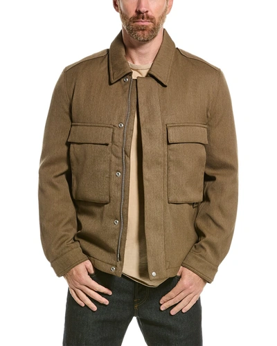 Shop Allsaints Myers Jacket In Green