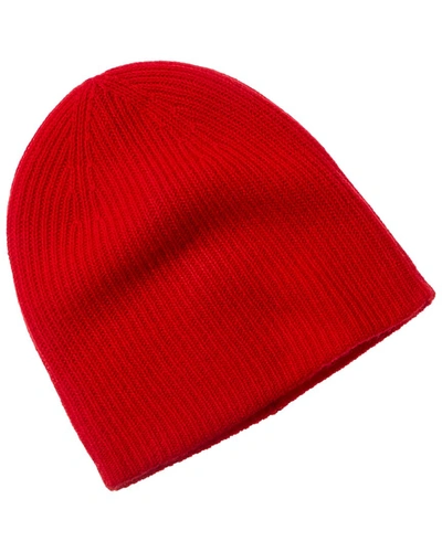 Shop Amicale Cashmere Hat In Red