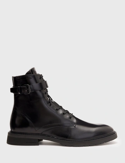 Shop Allsaints Porter Boot In Black