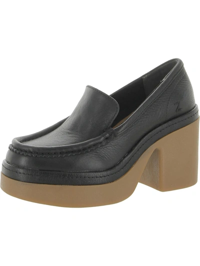 Shop Zodiac Dorit Womens Leather Slip On Loafers In Black