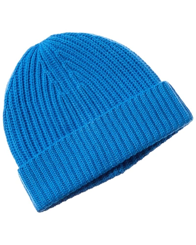 Shop Amicale Cashmere Hat In Blue