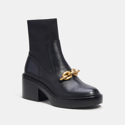Shop Coach Outlet Kenna Bootie In Black