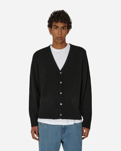 Shop Stussy Brushed Cardigan In Black