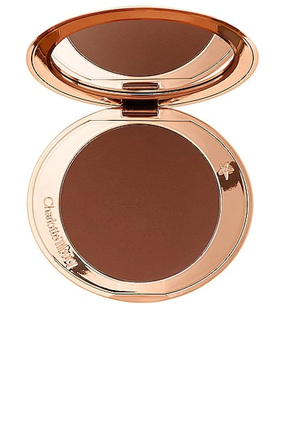 Shop Charlotte Tilbury Airbrush Flawless Bronzer In 4 Deep