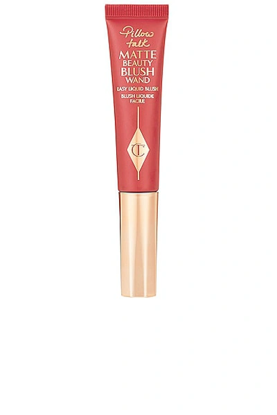 Shop Charlotte Tilbury Pillow Talk Matte Beauty Blush Wand In Dream Pop