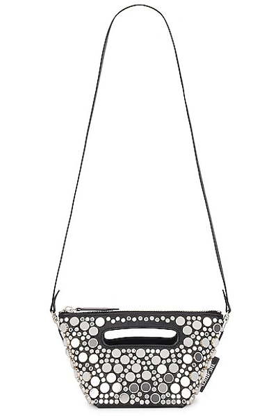 Attico Tote Bag ''via Dei Giardini 15'' Black In Black