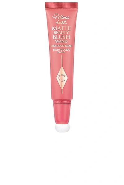 Charlotte Tilbury Pillow Talk Matte Beauty Blush Wand In Pillow Talk