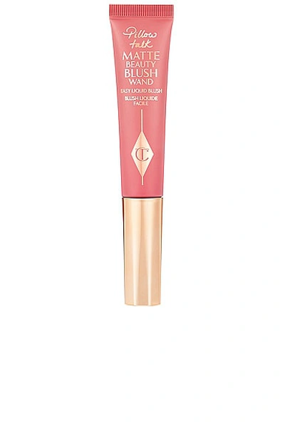 Charlotte Tilbury Pillow Talk Matte Beauty Blush Wand In Pillow Talk