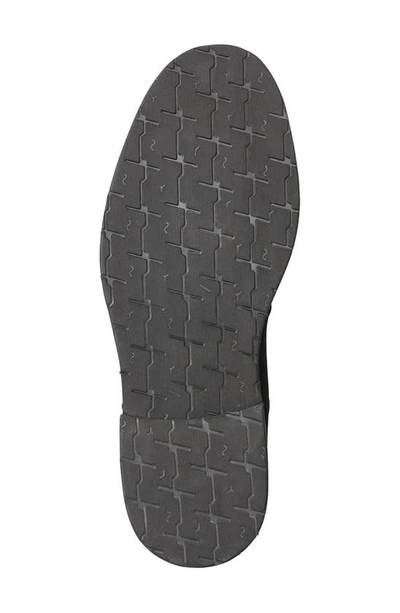 Karl Lagerfeld Suede Harness Boot In Black
