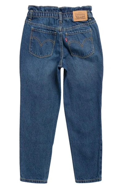 Shop Levi's® Kids' Paperbag Tapered Jeans In Low Down