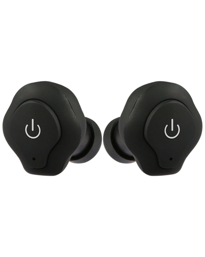 Shop Fresh Fab Finds Waterproof True Wireless Earbuds With Mic In Black