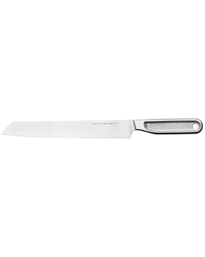 Shop Fiskars All Steel Bread Knife In Silver