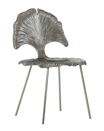 Shop Bernhardt Felicity Metal Chair In Metallic
