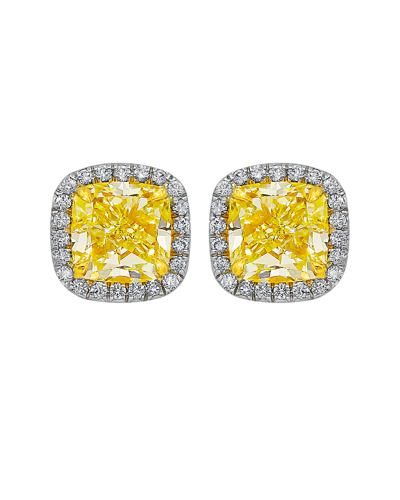 Shop Diana M. Fine Jewelry 18k 2.30 Ct. Tw. Diamond Earrings