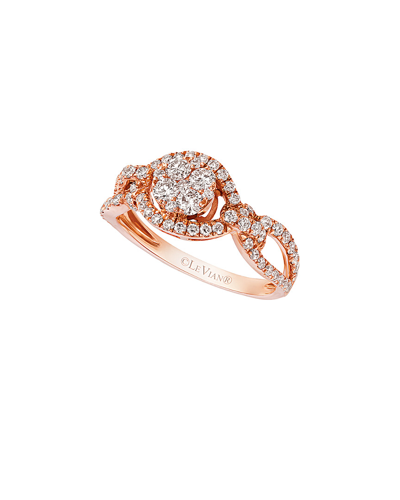 Shop Le Vian 14k Rose Gold 0.9 Ct. Tw. Diamond Ring