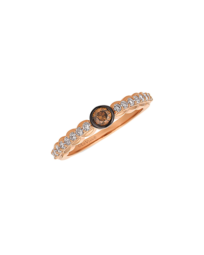 Shop Le Vian 14k Rose Gold 0.46 Ct. Tw. Diamond Ring