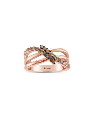 Shop Le Vian 14k Strawberry Gold 0.63 Ct. Tw. Diamond Ring