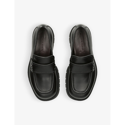 Shop Bottega Veneta Men's Chunky Leather Loafers