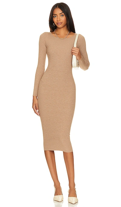 Shop Lpa Auburn Sweater Dress In Neutral