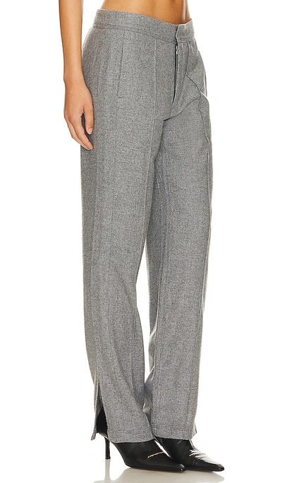 Shop Rag & Bone Cameron Italian Wool Pant In Grey