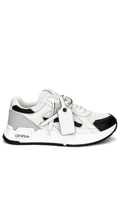 Off-white Kick Off Zip-tie-tag Sneakers In White