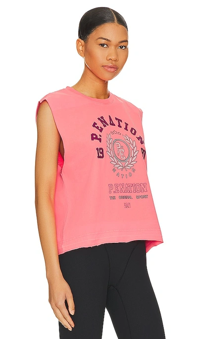 Shop P.e Nation Overland Tank In Coral