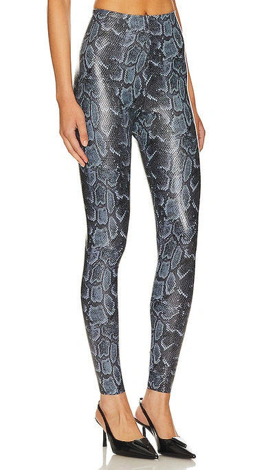 Commando Leder-leggings In Slate