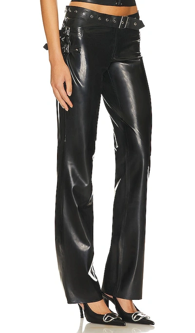 Shop Miaou Toni Cargo Pants In Black