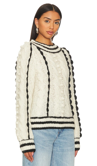 Shop Ayni Sapiq Sweater In Ivory