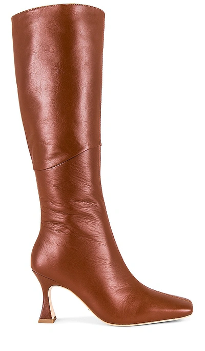 Shop Tony Bianco Fantasy Heeled Boot In Brown