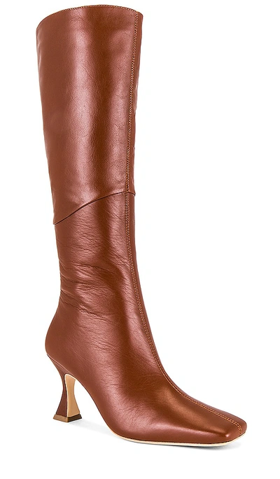 Shop Tony Bianco Fantasy Heeled Boot In Brown