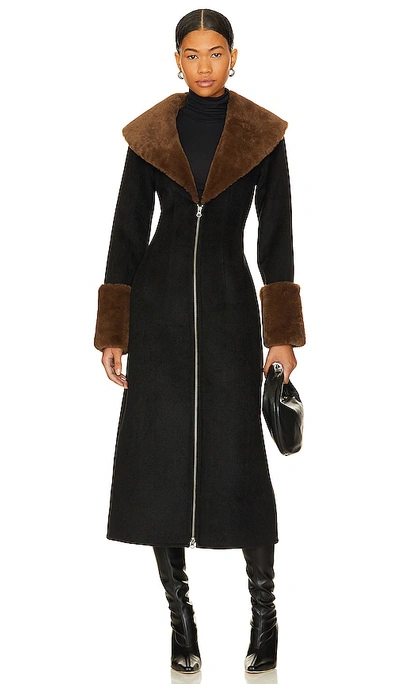 Shop Lpa Giovanna Coat In Black