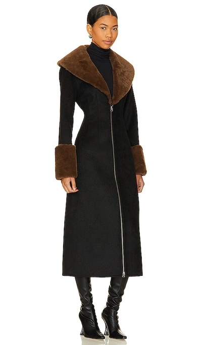 Shop Lpa Giovanna Coat In Black