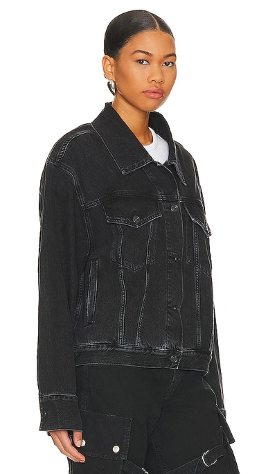 Shop Agolde Martika Jacket In Black