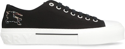 Shop Burberry Sneakers In Black