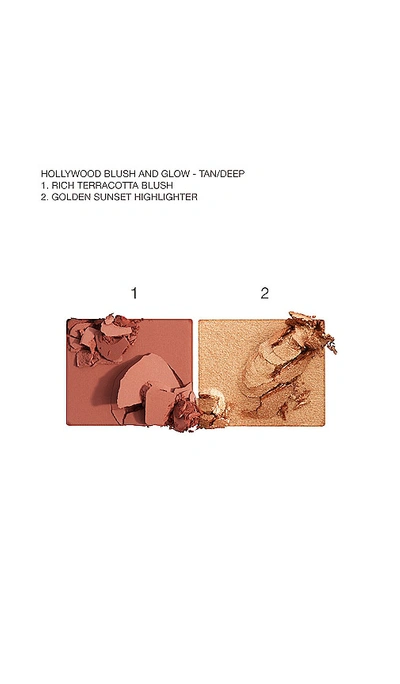Charlotte Tilbury Hollywood Blush & Glow Glide Palette In Tan Deep