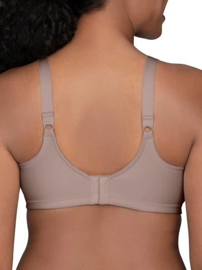 Shop Vanity Fair Beauty Back Longline Wire-free T-shirt Bra In Coconut Toasted