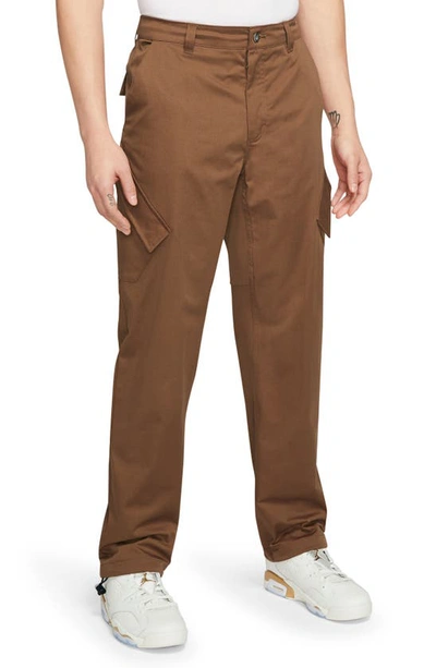 Shop Jordan Essentials Chicago Pants In Light British Tan