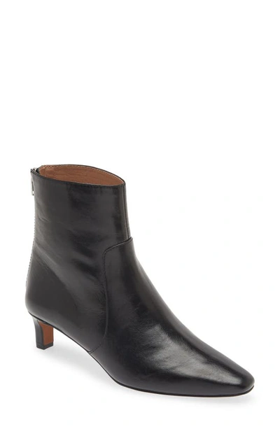 Shop Madewell The Dimes Kitten Heel Boot In True Black