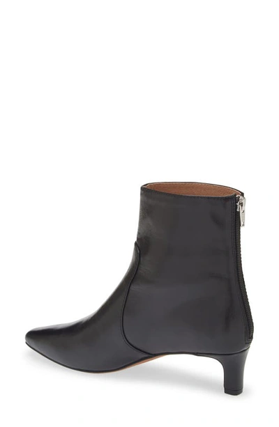 Shop Madewell The Dimes Kitten Heel Boot In True Black