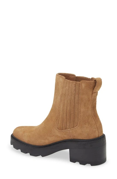 Madewell The Gwenda Platform Ankle Boot In Toffee