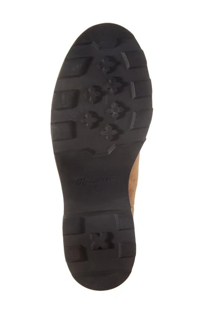 Madewell The Gwenda Platform Ankle Boot In Toffee