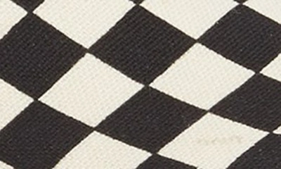 Vans Classic Checkerboard Slip-on In Checkerboard/ White/ Black
